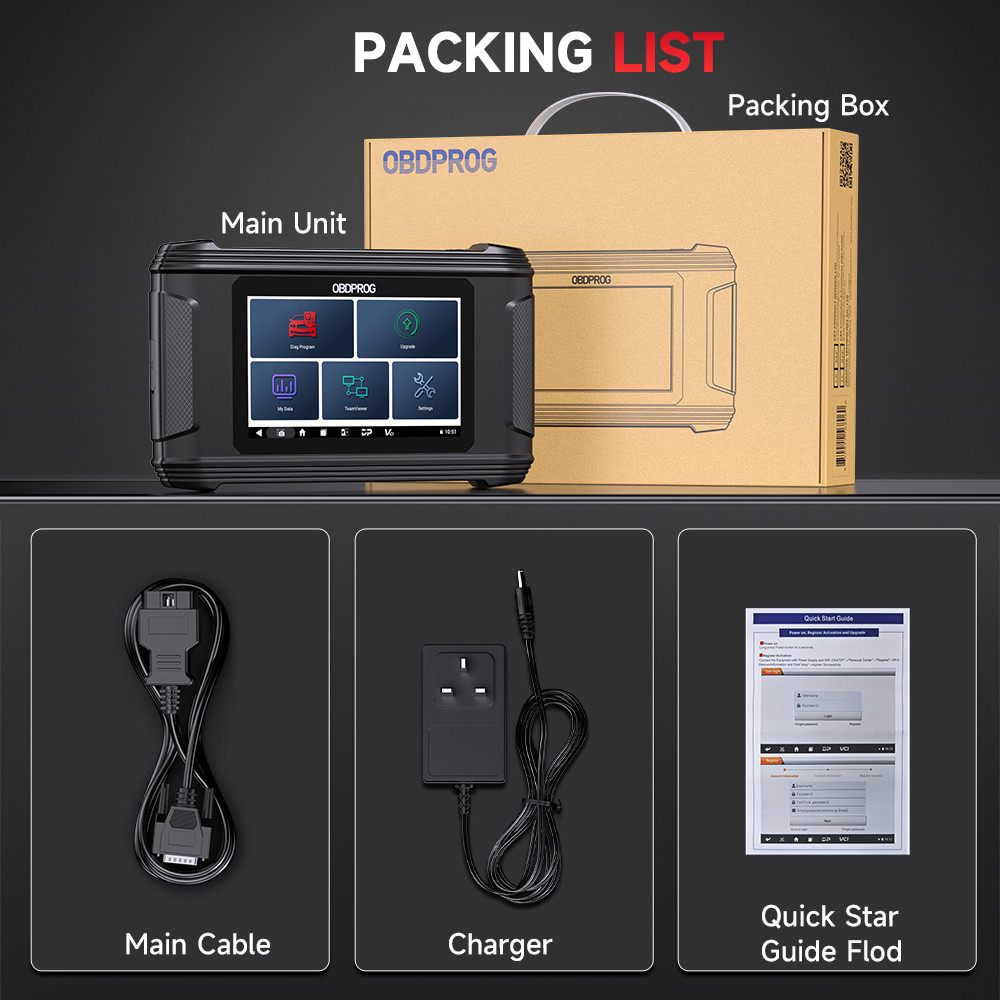 OBDPROG M500 Code Reader Mileage Odometer Correction Diagnostic Tool Oil Reset