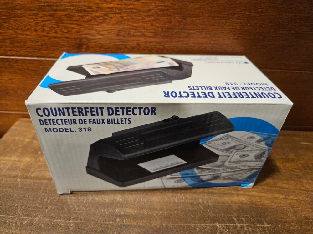 Portable Desktop Counterfeit Bill Detector,Bill Marker Checker,UV Ultraviolet...