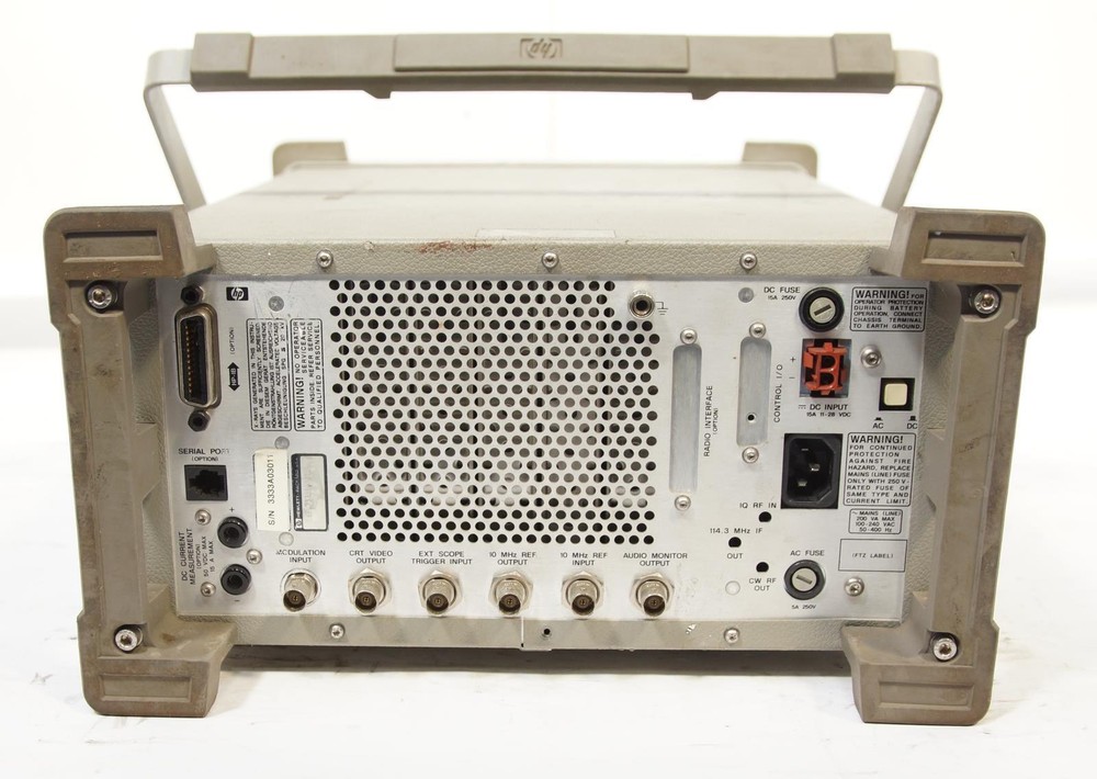 HP Agilent 8920A RF Communications Test Set / Spectrum Analyzer