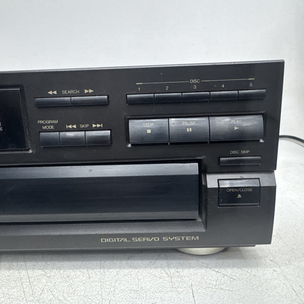 Technics SL-PD847 5-Disc CD Changer MASH Digital Servo System – Tested Works!