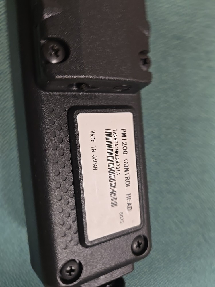 MOTOROLA PM1200 CONTROL #2