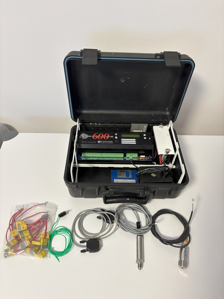 Datataker 600 Data Logger VIBRATION, PRESSURE AND TEMPERATURE SURVEY SYSTEM