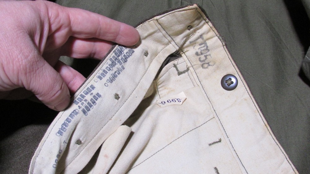 US 7th Army Uniform 7 Steps to Hell Patch Jacket Pants Korean War Era 1948