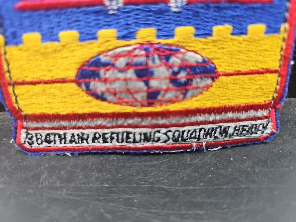 USAF PATCH 384 AIR REFUELING SQUADRON T2 US AIR FORCE SQUADRON PATCH