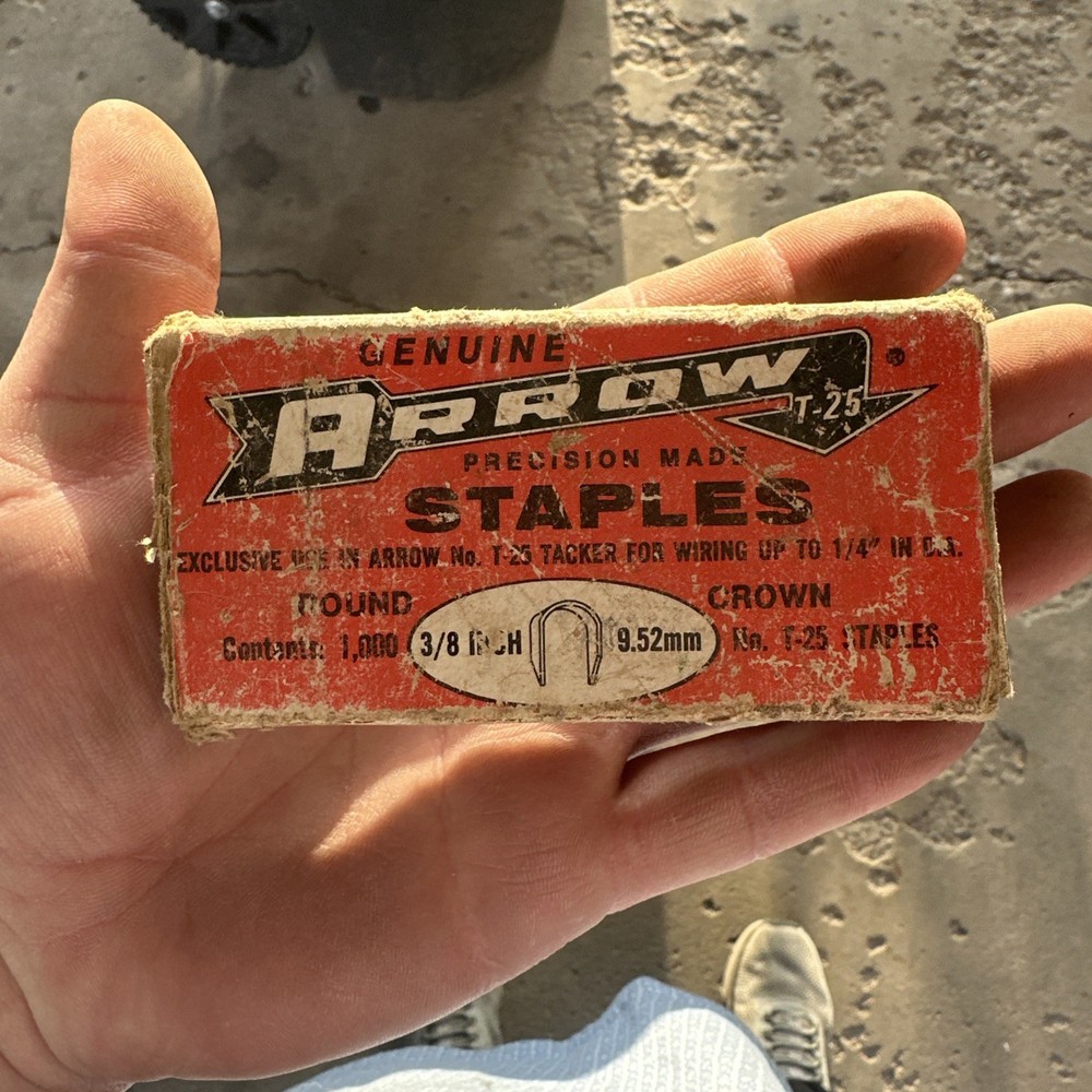 Genuine Arrow T-25 Precision Made Staples