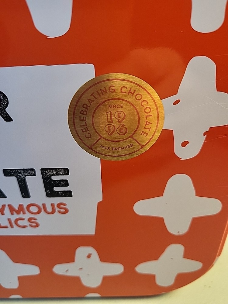 Lunch Box Tin Max Brenner First Aid Chocolate Box Super Cool