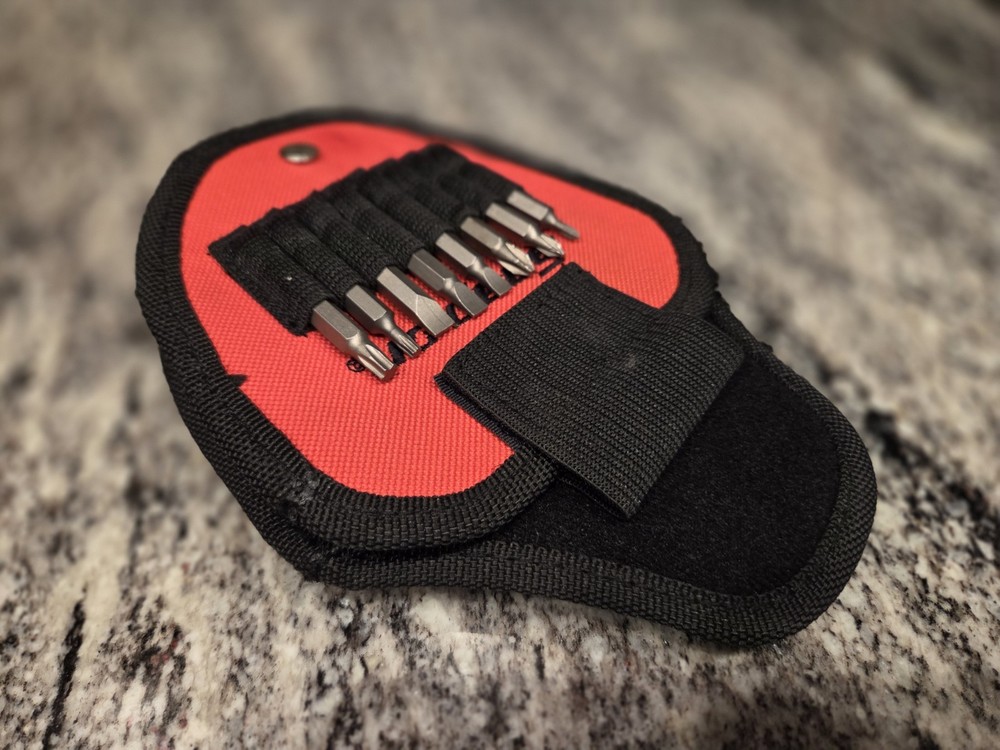 Snapon Tools Holster Bit Set - RED