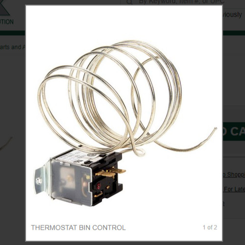THERMOSTAT BIN CONTROL #9041097-01