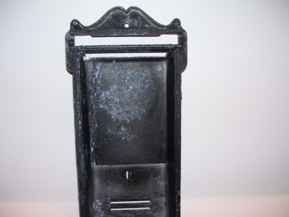 Vintage Cast Aluminum Wall Mount Mail Box Star