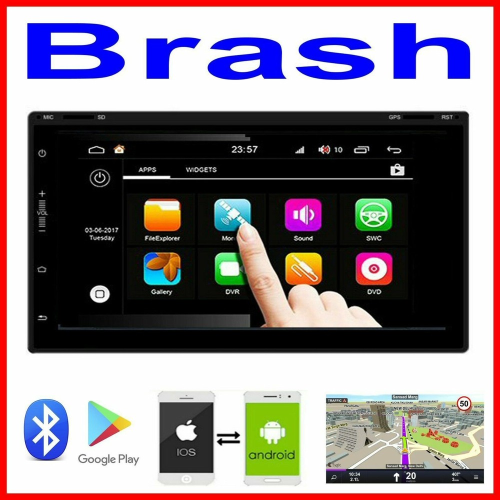 CHERRY J11 GPS NAVIGATION BLUETOOTH ANDROID AUTO APPLE CARPLAY +CAMERA HEAD UNIT