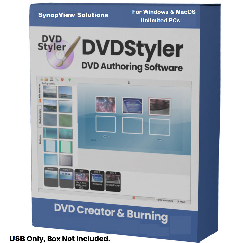 DVDStyler 2026 - DVD Creator & Authoring Software | CD DVD Burner Burning