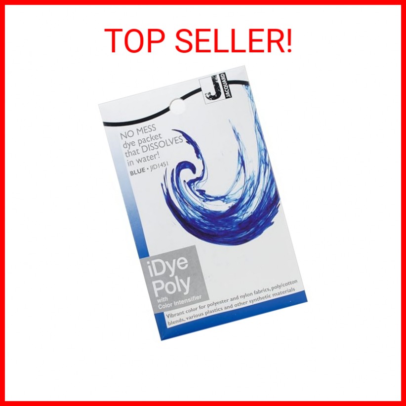 Jacquard Blue iDye Poly Fabric Dye, 14g