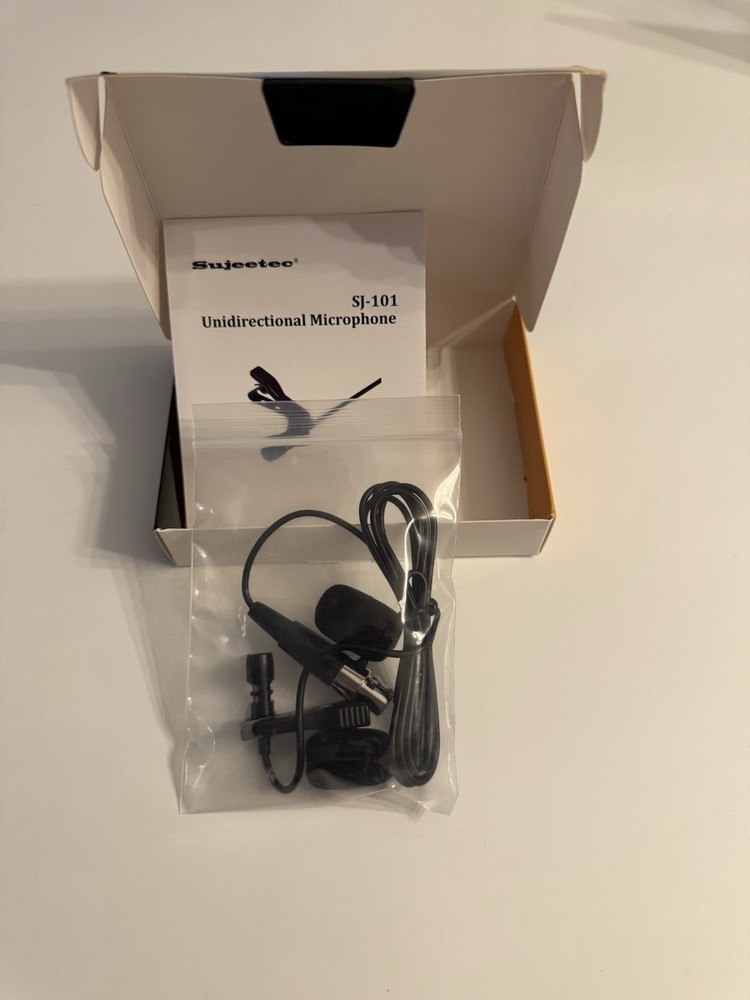 Lavalier Microphone Lapel Microphone Compatible with Shure Wireless Transmitter