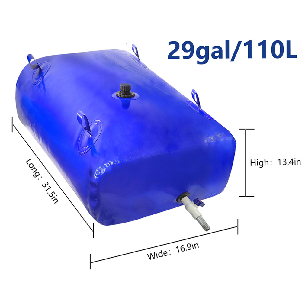 Water Storage Bladder Containers, Portable Large Capacity Foldable Water Bladder