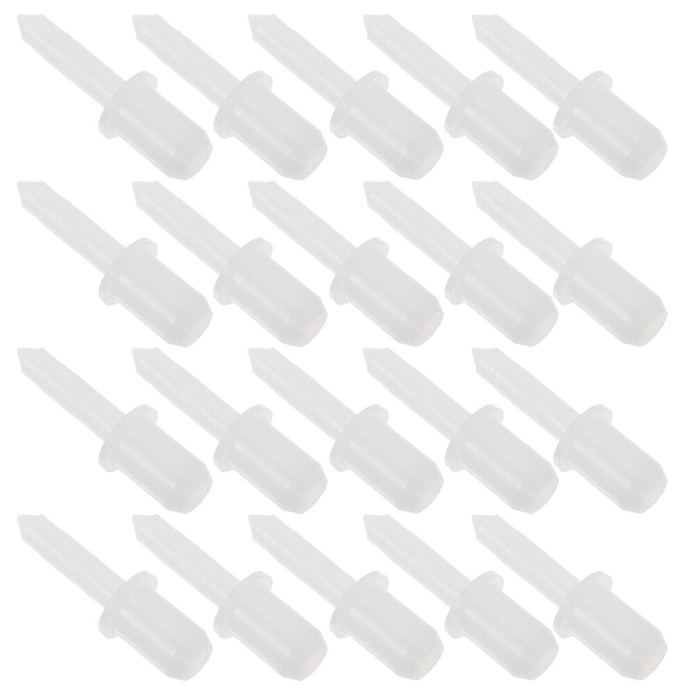 60pcs Multifunctional Practical Useful Sturdy Plastic Telescopic Shutter Pin