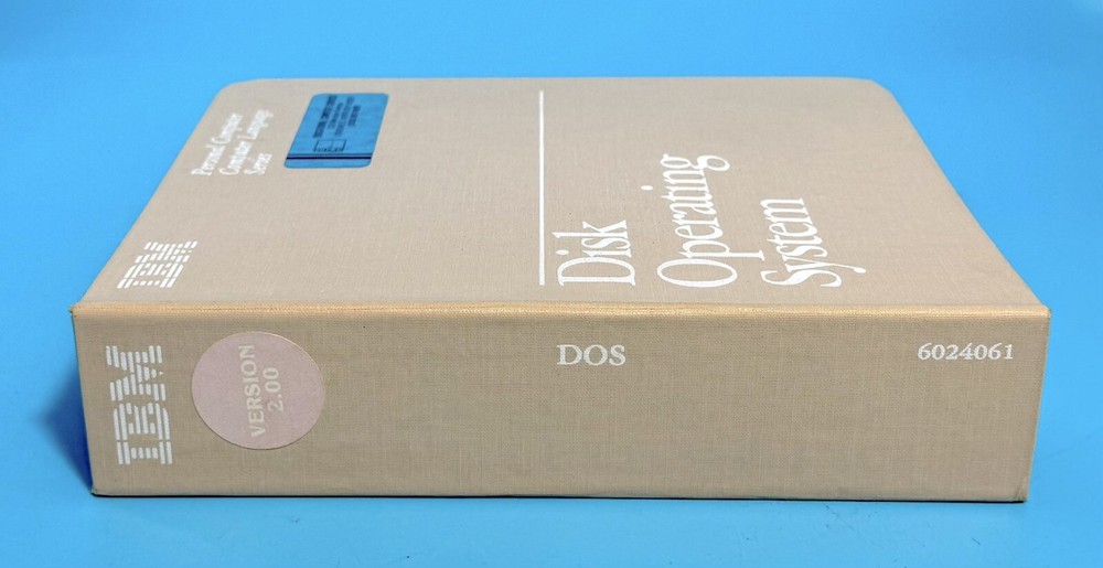 IBM DOS Version 2.0 User Software Manual 6024061 1983 * NO DISKS *