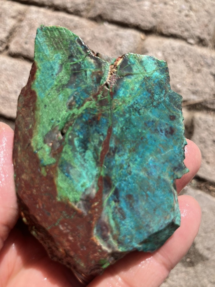 Chrysocolla Slab