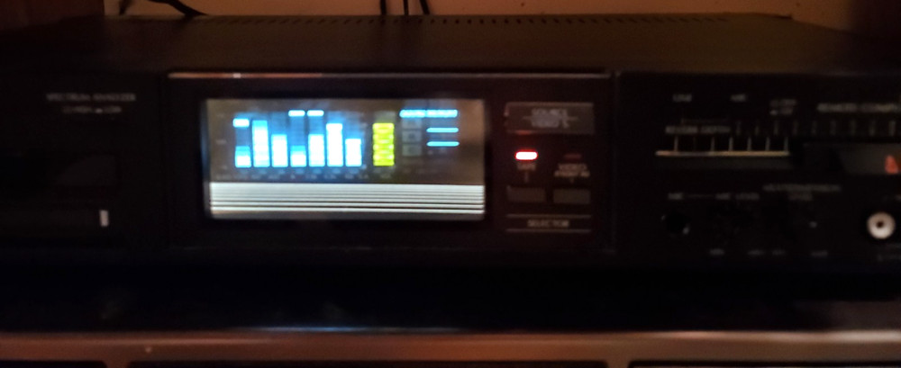 Sansui RG-900R Computer Control Equalizer Analyzer No Remote Tested!