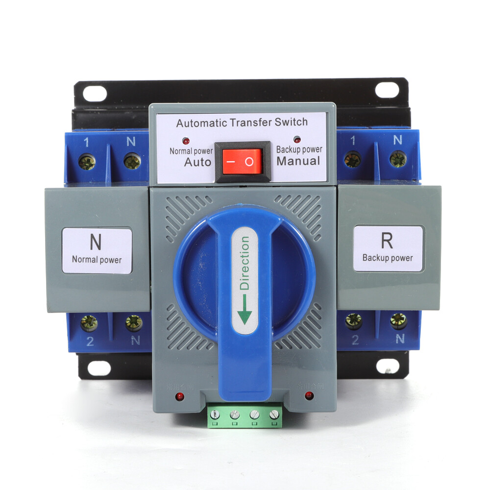 63A Dual Power Automatic Transfer Switch - Generator Changeover 2P ATS