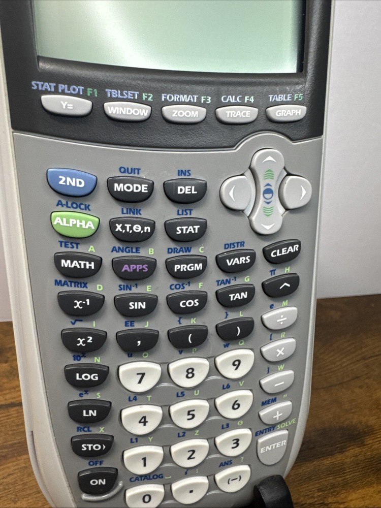 Texas Instruments TI-84 Plus Graphing Calculator - Silver