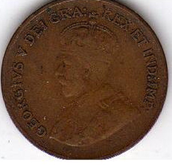 1935 Canada Small Cent Coin. Penny 1 cent