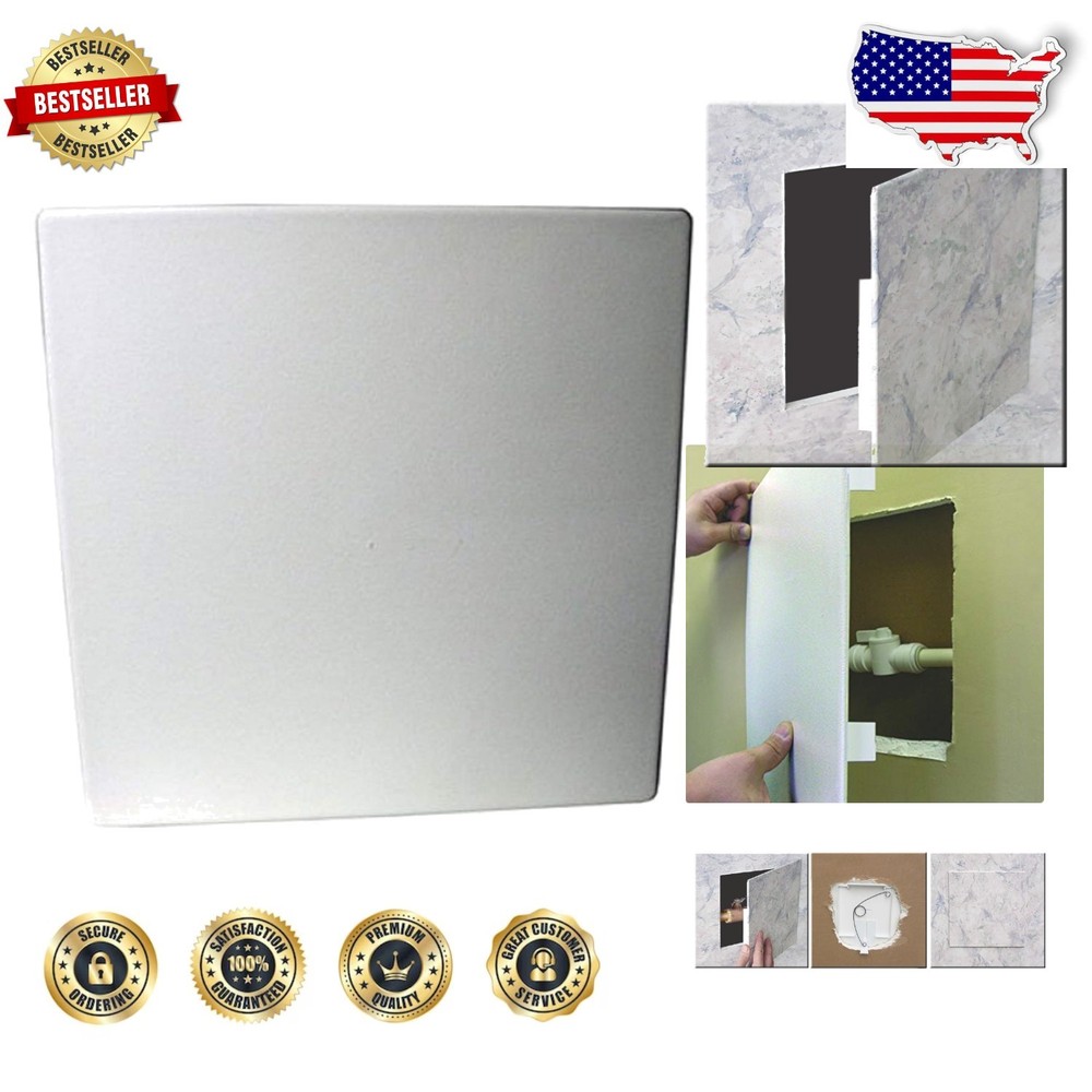 Durable 8x8 Spring Fit Access Panel - Conceal Wires Seamlessly