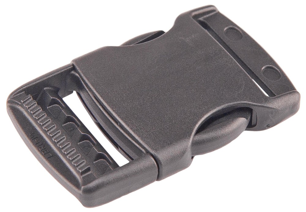 1 1/2 Inch YKK Flat Side Release Plastic Buckles, 25 Pack