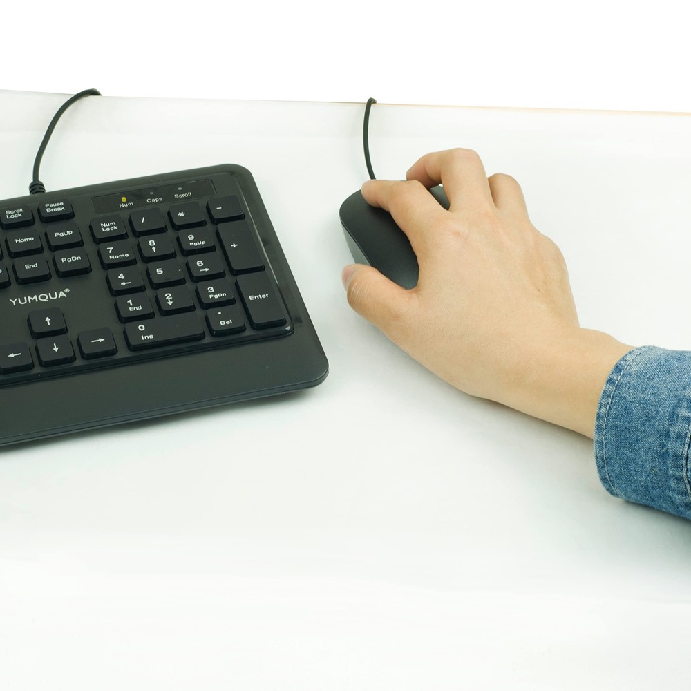 M104 Wired Computer Mouse 3 Pack Silent Optical USB Corded Mouse Mice Bulk fo...