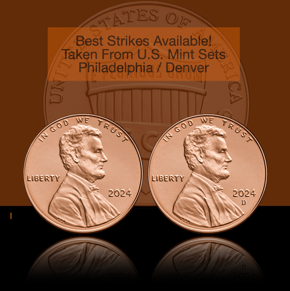 2024-PD LINCOLN / SHIELD CENT / From Recently Released Mint Sets / BEST STRIKES