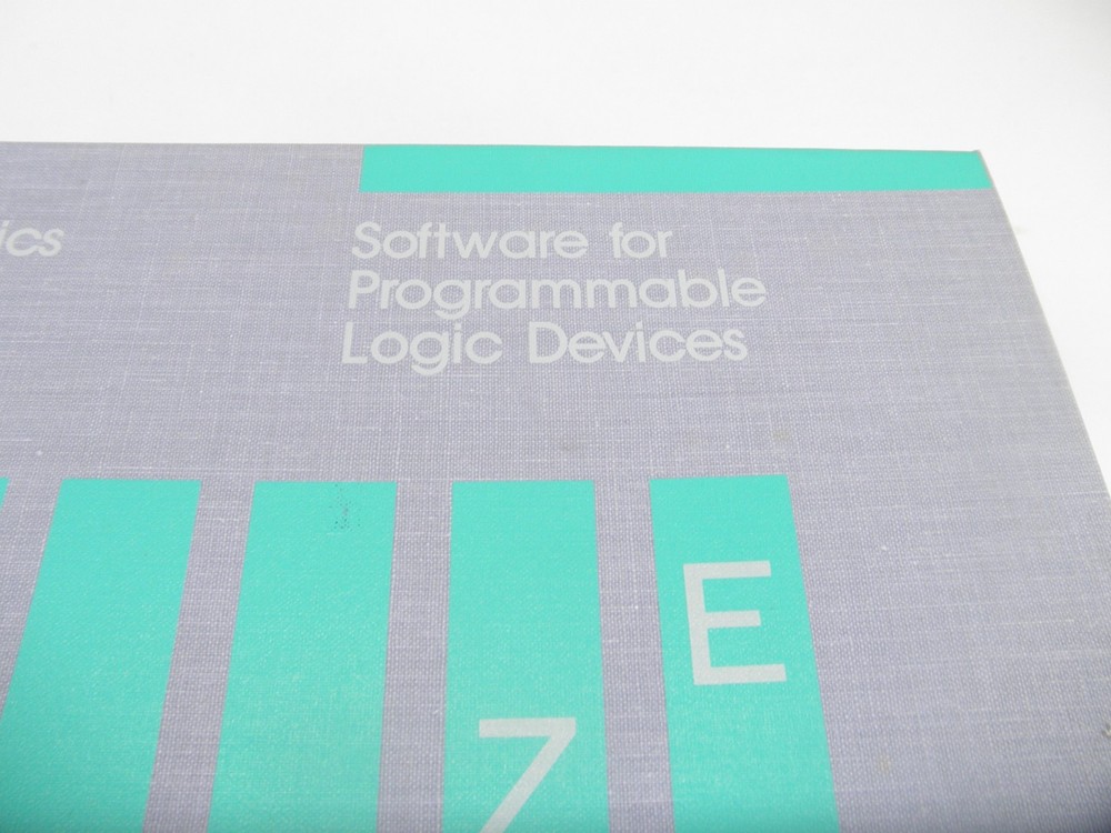 Signetics AMAZE PC/MS-DOS Software for Programmable Logic Devices Release 1.6