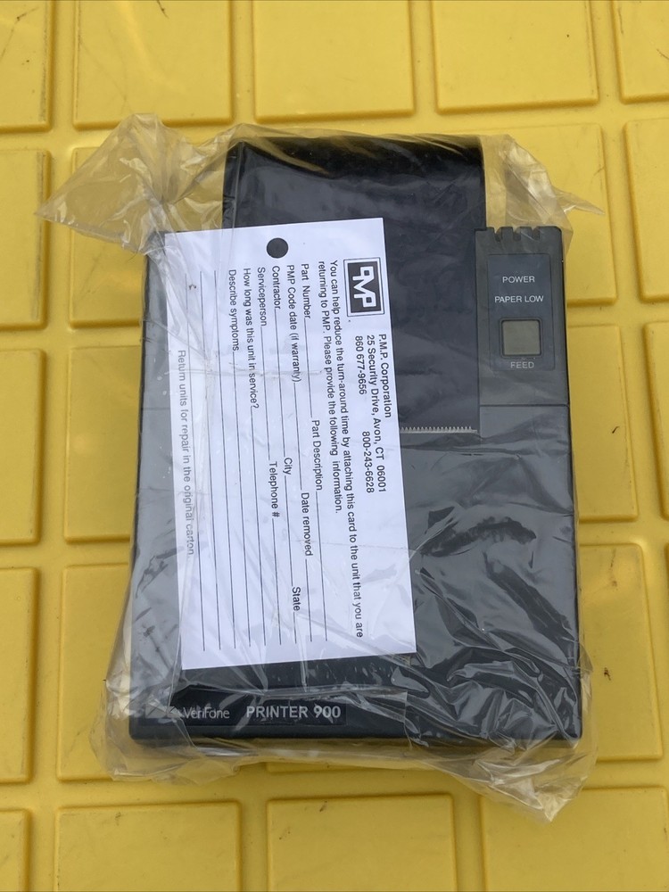VERIFONE THERMAL PRINTER 900 Untested