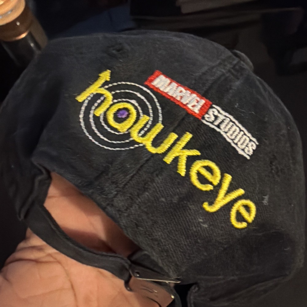 Hawkeye Marvel Studios Cast & Crew Hat - RARE / EXCLUSIVE