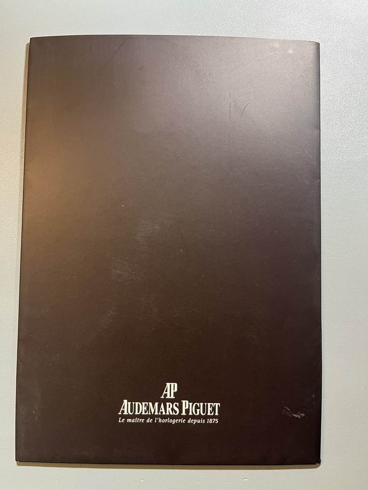 Audemars Piguet Authenticity Certificate Or Warranty Paperwork Document Holder