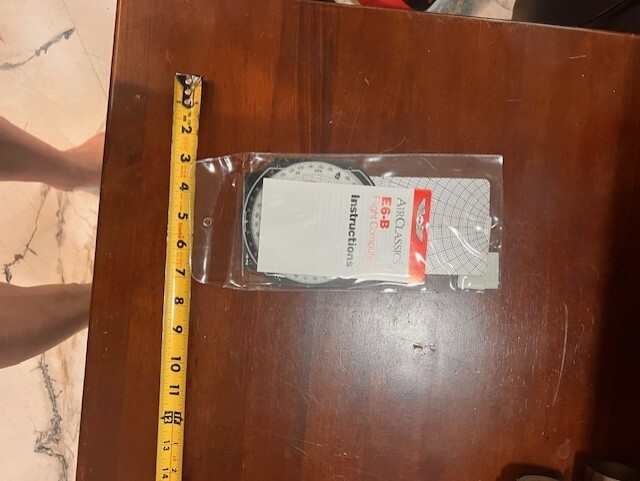 ASA Instrument Flight  E6B Flight Computer