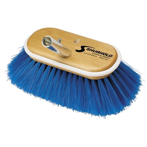 Shurhold 6" Nylon Extra Soft Bristles Deck Brush (970)