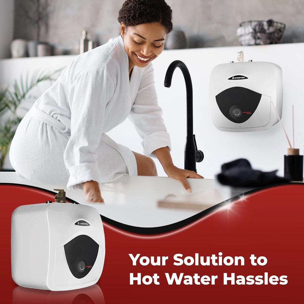 Andris 2.5 Gallon 120V Mini-Tank Electric Water Heater for Instant Hot Water