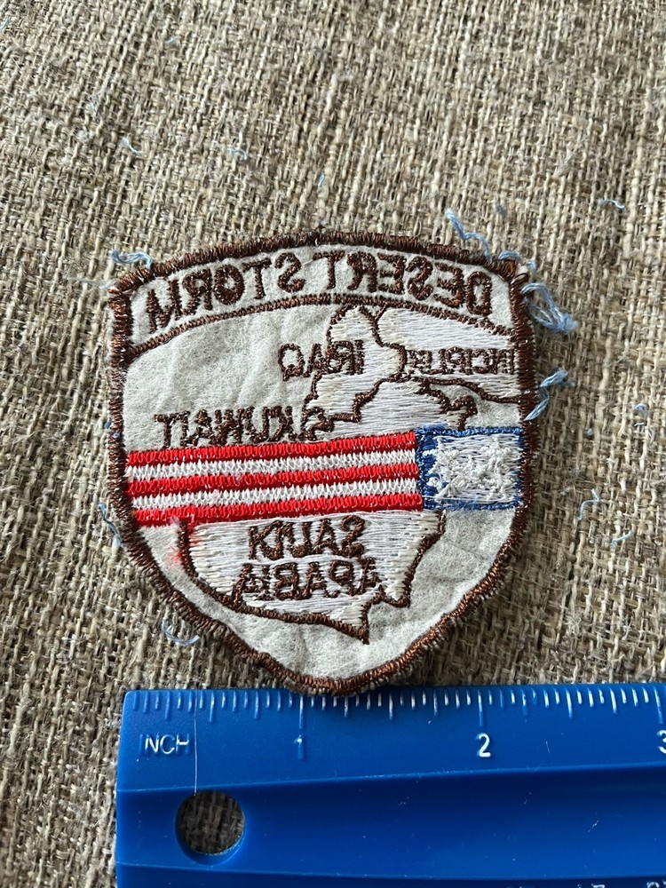 US Army Air Force Operation Desert Storm Saudi Arabia Patch Shield