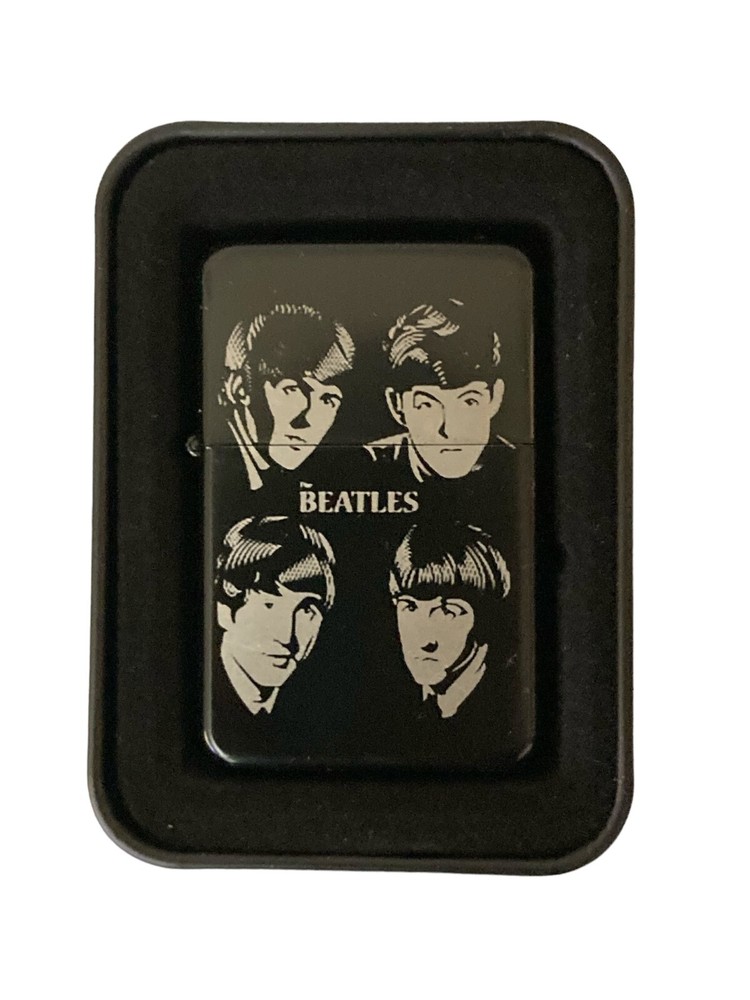 The Beatles Lighter Black Mate with Case