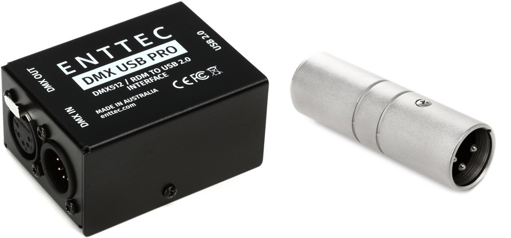 ENTTEC 70304 + Hosa DMT-414 Value Bundle