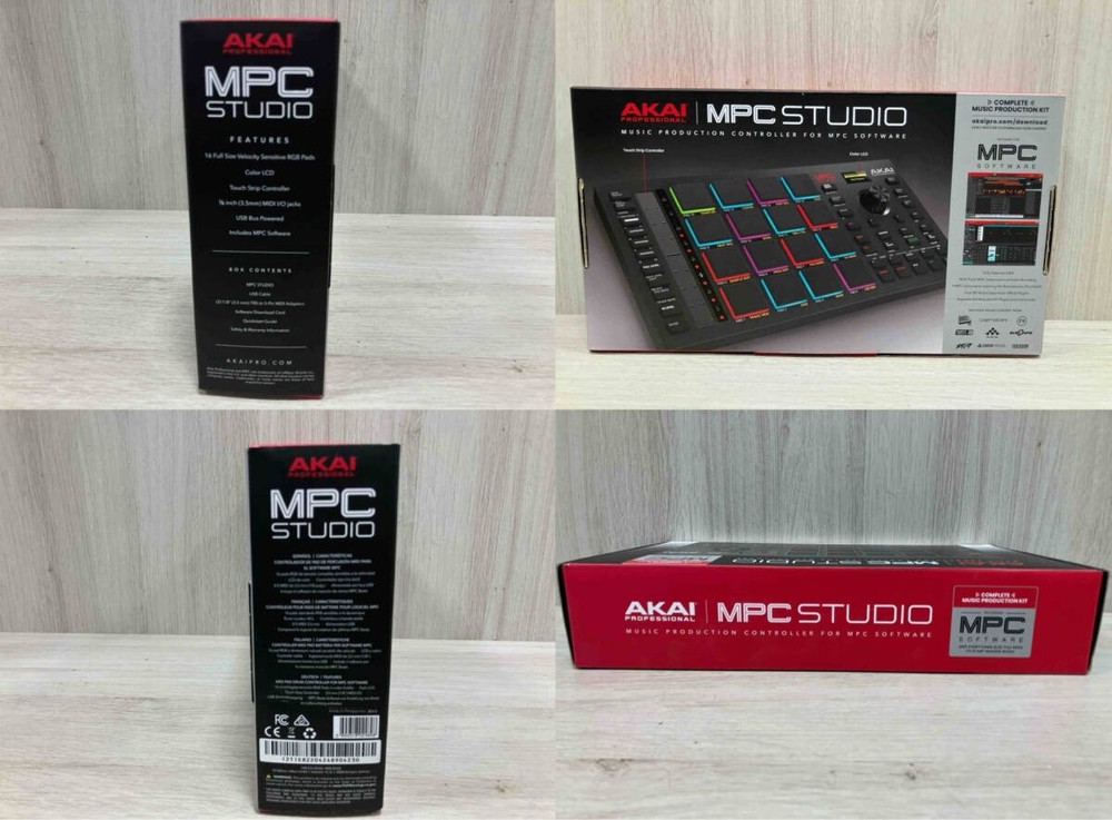 Akai Professional MPC STUDIO 2 Music Controller with Original Box Tested Working