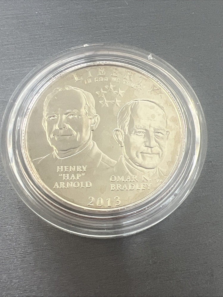 2013 Unc 5 Star Generals - Commemorative Half Dollar #1427