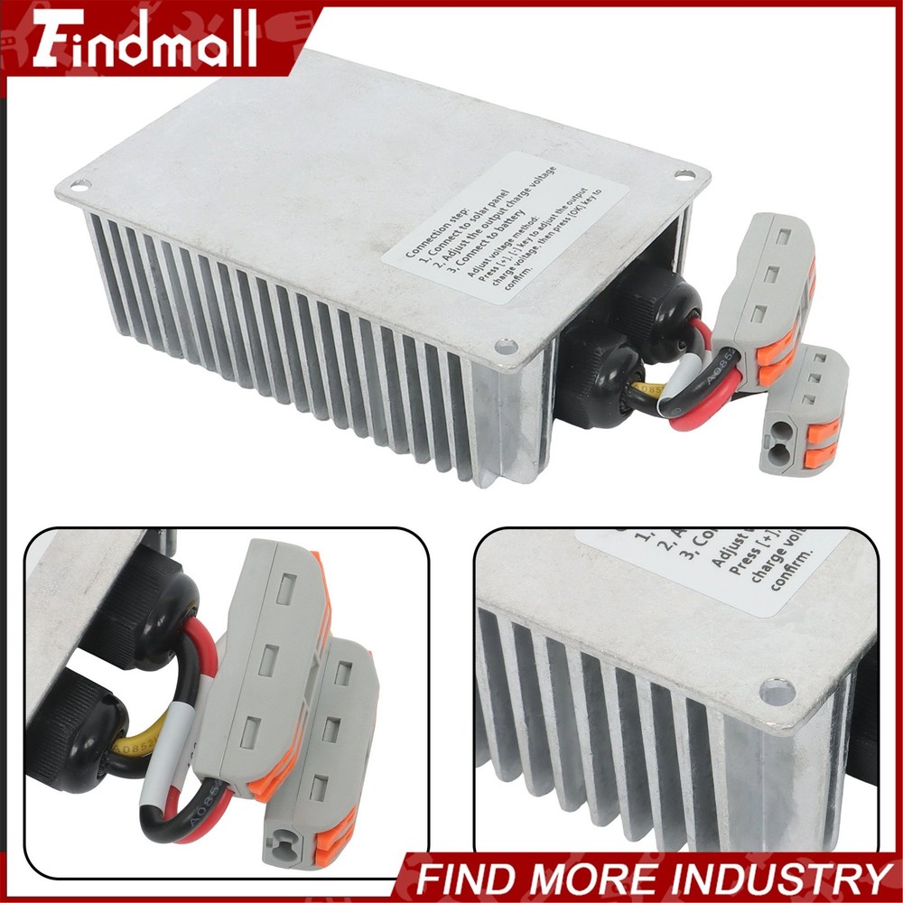 Findmall 400W Solar Battery Charge Controller Boost MPPT Voltage Adjustable