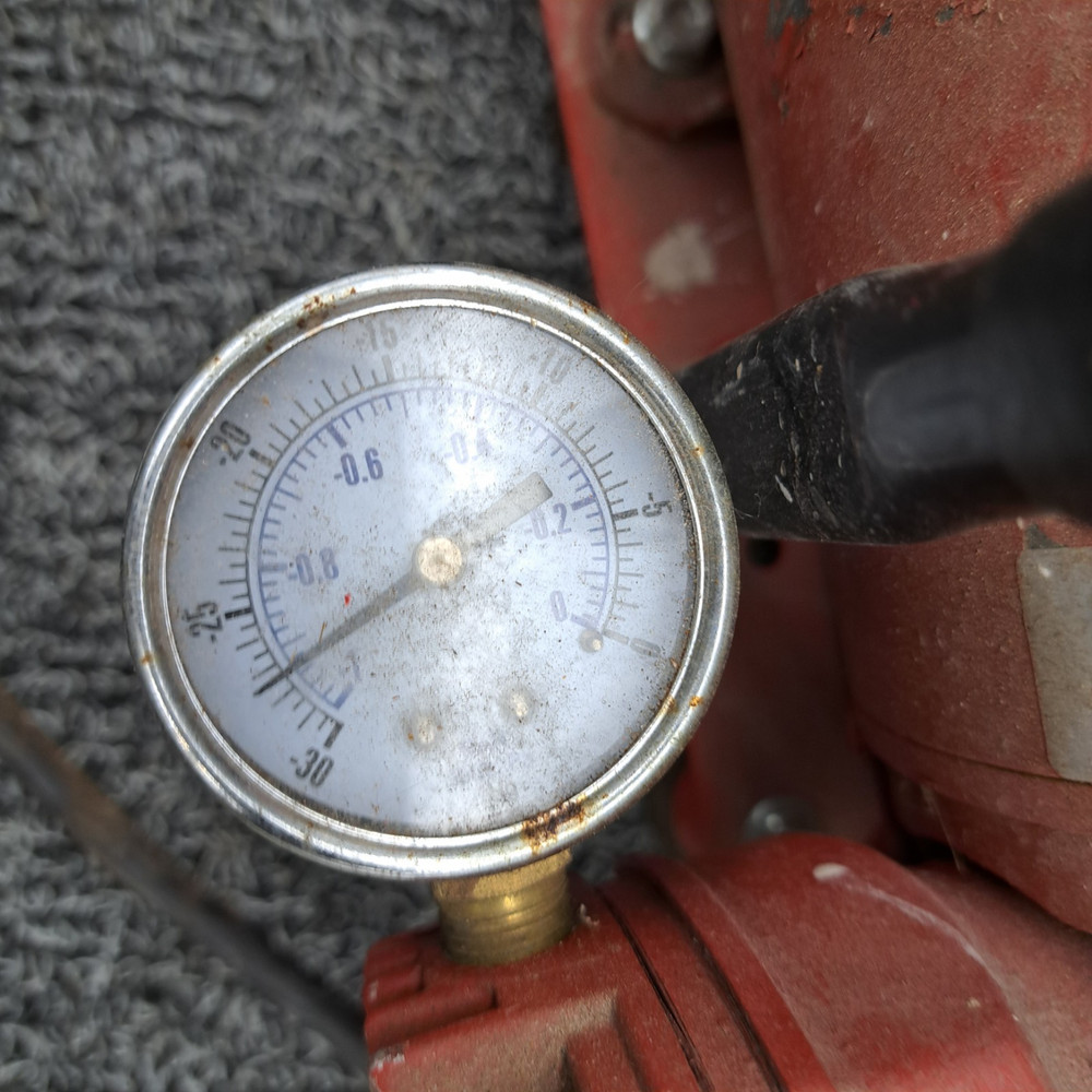 Gast Vacuum Pump 1VBF-25-M100X Tested Pulls good Vacuum