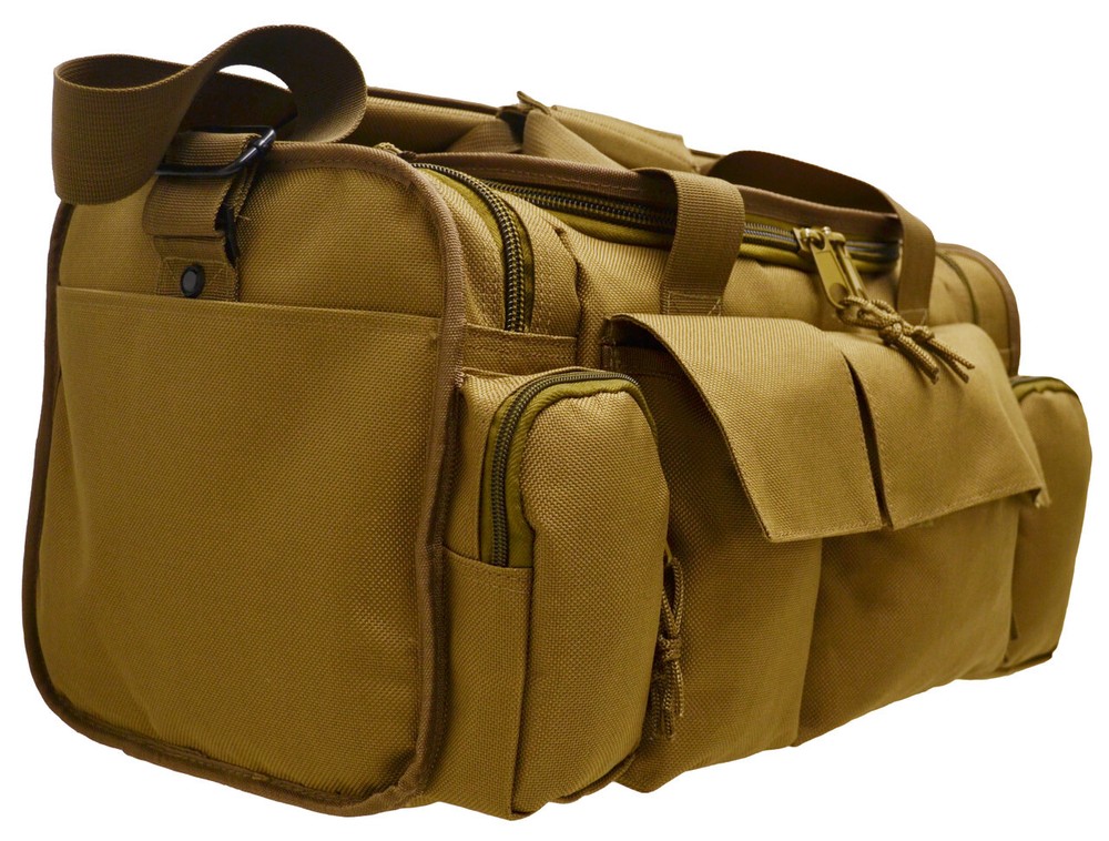 Explorer Range Bag, Tan Shooting Range Bag for s with Divider and Pouch Included