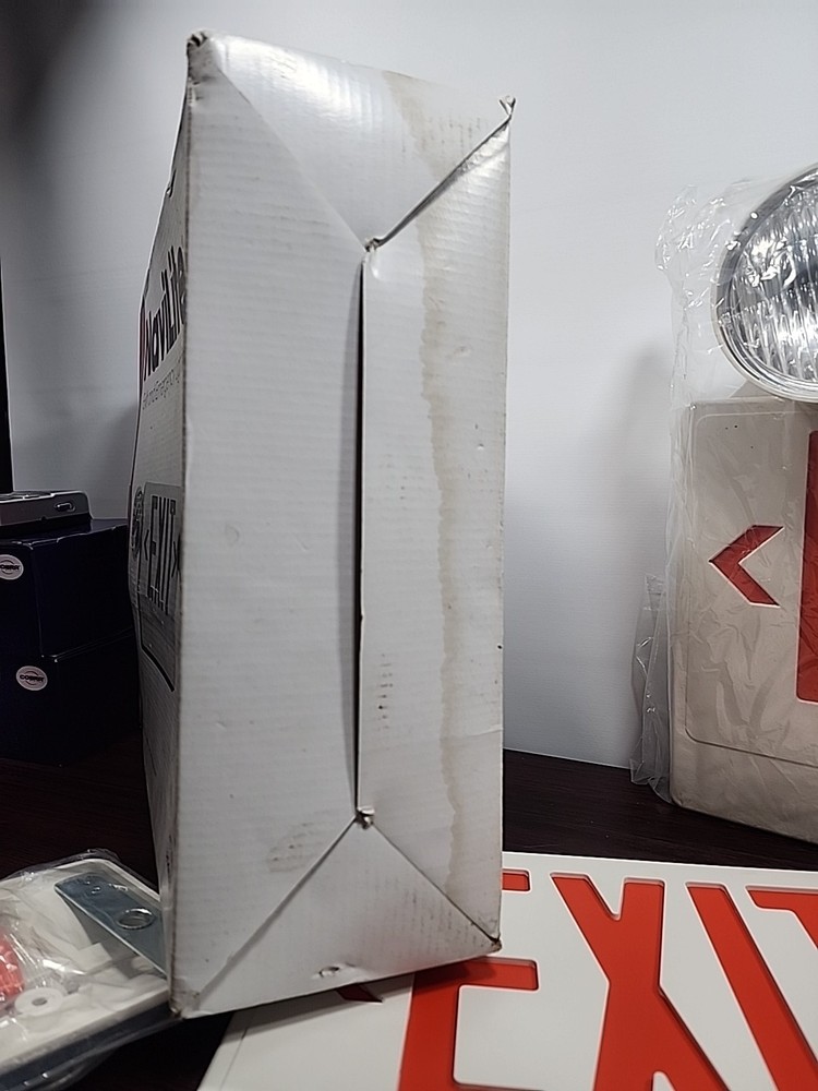 Juno NaviLite Exit And Emergency Lighting LED Combo In White 120/277 VAC