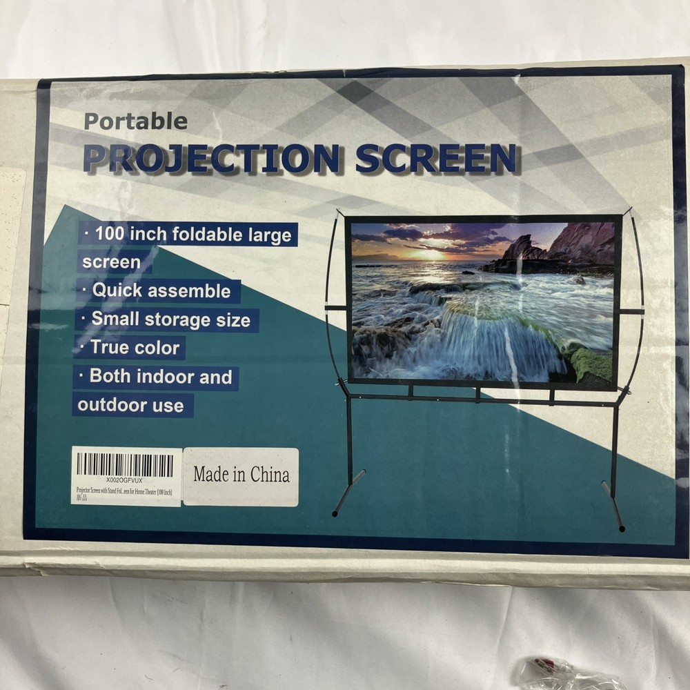 100 inch Portable Projector Screen