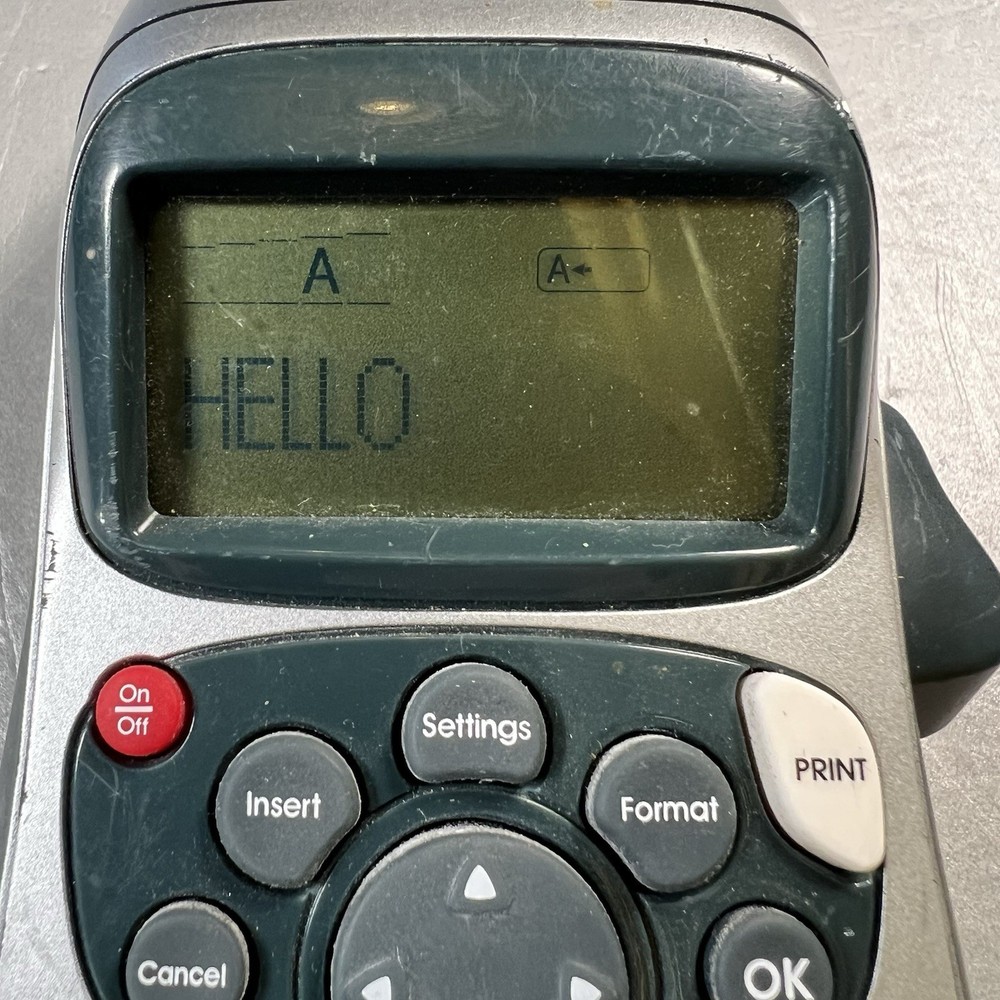 Dymo LetraTag Handheld Label Maker, Good Condition.