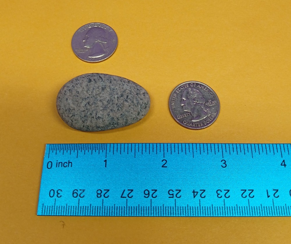 Fluorescent Sodalite ( Yooperlite ) 0.7 oz. Bright Spots on Stone.