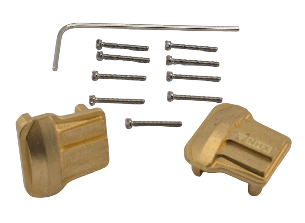 NHX RC Brass Diff Cover for TRX-4M 1/18th Scale Crawler