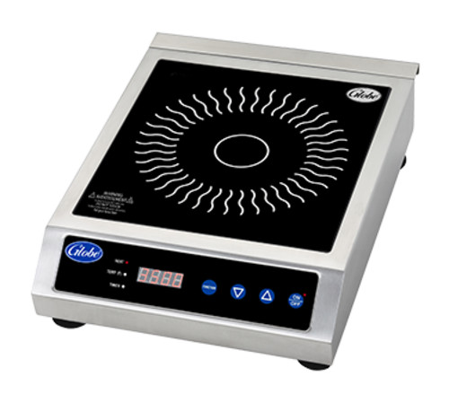 Globe GIR18 Ceramic Countertop Induction Range - 1800W